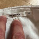 Tularosa  Hannah Ruffle Mini Skirt 100% Cotton Revolve size L Photo 3