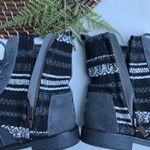 Toms Womens Boots Gray Sueded Alpa Castlerock Aztec 8 Photo 6
