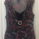 Studio 1940 FINAL MARKDOWN  1 piece 2 piece look ladies top medium Photo 0