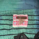 Free People Plaid With Lace Detailing Vintage Tank Top Green Size 6 Photo 5