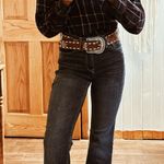 Western Plaid Work Shirt Purple Photo 0