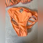 Wild Fable Triangle Top 2 Piece Halter Tie Bikini Knitted Top  Women’s Sz XS NWOT Photo 3