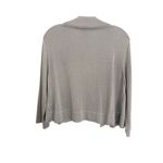 Ronni Nicole  Metallic Knit 3/4 Sleeve Open Front Crop Cardigan Sz XL Photo 1