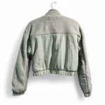 Urban Outfitters Sherpa Bomber Jacket –Green – Size M Photo 1