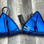 Triangl Blue Velvet Bikini Top Photo 6