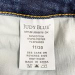 Judy Blue Straight Leg Jeans Size 30 | 10/11 Dark Wash Stretch Denim High Rise Photo 11