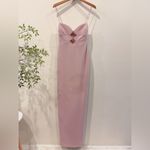 Nookie Muse Bodycon Gown Maxi Dress in Nude Size Small NWT Photo 3