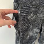 Lululemon Pace Rival High Rise Crop Leggings Velocity Mesh Island Mist Black Photo 9