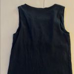 Duluth Trading Co Black Tank Top with Square Neckline Blue Size M Photo 7