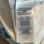 CHAPS  Denim Sea Shells &‎ Starfish 3/4 Sleeve Top Large Scrunch Neck Nautical Photo 7