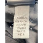 Banana Republic  Women's Jeans Skinny High Rise Frayed Hem Dark Blue Wash Sz 27/4 Photo 5