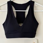 Fabletics  - Women’s On-The-Go Midi Medium Impact Sports Bra Size XXS NWT Black Photo 2