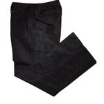 trixie + LULU Women's Black Striped Shiny Wide Leg Pants Size 12p NEW Photo 0