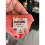 Women's Mossimo Supply Co. Coral Cold Shoulder Top Size S Photo 3