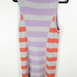Anthropologie Daily Practice Striped Sleeveless Mock-Neck Sweater Dress Large Photo 1