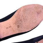 Cole Haan  Blue Suede Leather Embroidered Loafers Size 6‎ B Preppy Quiet Luxury Photo 8