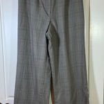 Carlisle VTG  Plaid Wool Blend Retro Trouser 8 Gray Red Classic Career Pants READ Photo 0