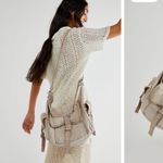 We The Free  Leigh distressed leather hobo bag Pearl $200 crossbody fall casual Photo 5