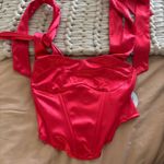 I Just Have to It Have Red Satin Corset Photo 0