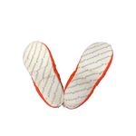 Snoozies Couture Slippers Faux Fur Inside Red Pin Dots Bow Size Small 5/6 NWT Photo 1