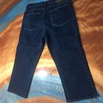 Lauren Ralph Lauren Classic Midcalf Dark Wash Jeans Blue Size 10 Photo 9