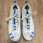 Under Armour | Men's White Blue Spotlight Lux MC 2.0 Football Cleats, Size 13 Photo 5