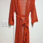 Cover Up Cardigan Orange Size XL Photo 0