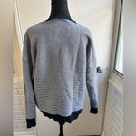 Frank and Eileen Tee Lab NEW WITHOUT TAGS Ribbed Knit Pullover Sweatshirt Blue Size M Photo 7