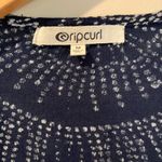 Rip Curl Navy and White Patterned  NightHawk Kimono NWT Size M Festival Beach Photo 6