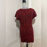 Style & Co Style Co. Women’s Sz: L Red Black Gray ColorBlock Short Sleeve Sweater Dress. Photo 1