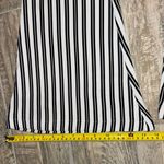 Pretty Little Thing NWT  Black/White Stripped Bell Bottom Flare Pants Women’s Sz 2 Photo 4