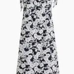 J.Crew  Tie Shoulder Poplin Dress in Magnolia Floral Navy BG490 Size XS Photo 0
