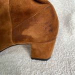 Gianvito Rossi  Camel Suede Block Heel Mid Glove Bootie Size‎ 37 Photo 5