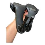 New York & Company Chana Flower Women's Heels size 7 like new Black Photo 7