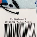 Vera Bradley Zip ID Case & Lanyard, Anchors Aweigh, Blue Photo 5