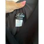 La Femme  Long Sleeve Faux Wrap Gown size 14 Photo 3