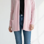 Lilly Pulitzer  Pink Open Front Cardigan Sweater (M) Photo 0