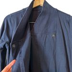 Lululemon  Belle Wrap Women Stretch French Terry Cardigan In Inkwell Size 4 Photo 6