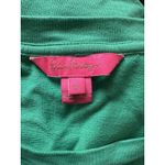 Lilly Pulitzer  Green Festive Rami Pullover Jeweled Chenille Sweatshirt Holiday S Photo 3