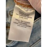 WILDFANG Essential Denim Work Pant Light Wash Cotton Spandex Relaxed Fit Blue Size XS Photo 3