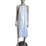 Aerie  White Halter Neck Beach Coverup Dress Photo 1