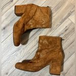 Billabong Luna Ankle Boots Embroidered Suede Brown Womens 10 Photo 3