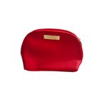 Salvatore Ferragamo Red Gold Cosmetic Makeup Travel Toiletry Zip Bag Photo 7