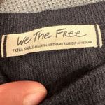 Free People Free People Snowy Thermal Henley Top OB1170980 Long Sleeve Black XS Oversized Photo 10