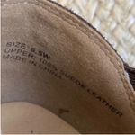 Coldwater Creek “Highland” Suede Brown Ankle Boots Size 6.5 W Photo 10