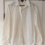 Quince  Crisp White Dress Shirt Size Large EUC Photo 0