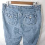 Bill Blass  5 32x25 Distressed Crop Straight Jeans Photo 6