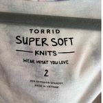 Torrid  Super Soft Knit Tie Dye Tee Size 2 Photo 4
