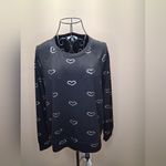 Workshop Republic Clothing NWOT  Black Sweatshirt with White Photo 1