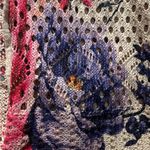 New floral short sleeve cardigan perfect for layering Red Photo 6